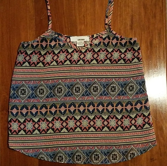 Sans Souci Tops - 🎀3/$22🎀 Tribal Print Tank